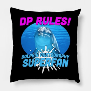 Dolphin Photography Superfan Pillow