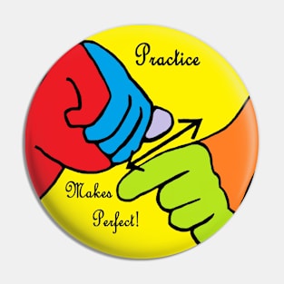 ASL Practice Pin