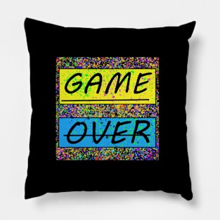 Game Over 1.0 Pillow