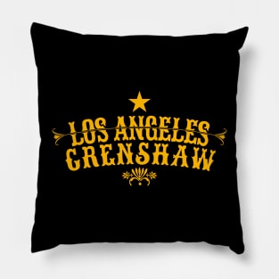 Los Angeles Crenshaw - Crenshaw LA - L.A. Crenshaw Logo Pillow