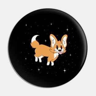 Space Corgi Pin