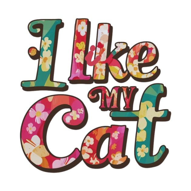 I like my cat by HMBcreator