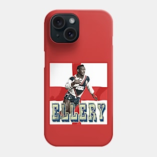 Retro Rugby League - England - Ellery Hanley Phone Case