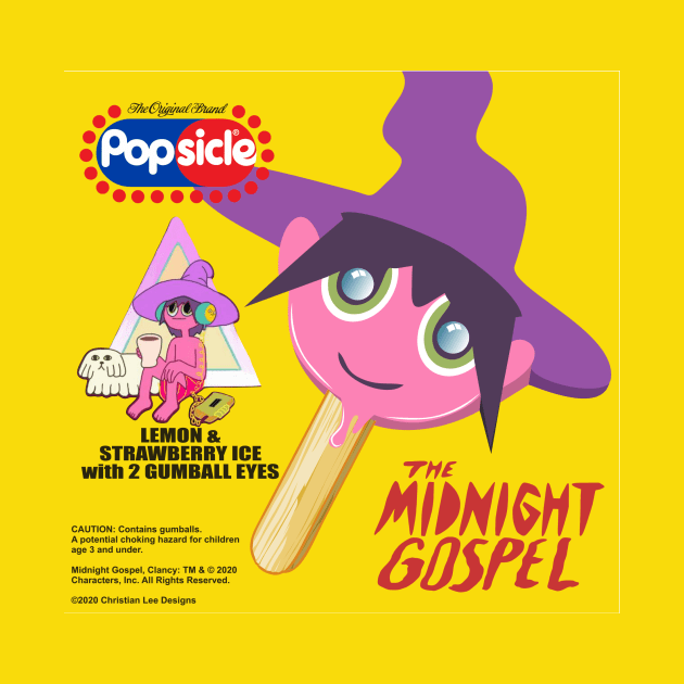 Midnight Gospel Clancy Icecream by Christian Lee Designs