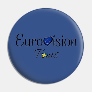 Eurovisión Fans Suecia. Pin