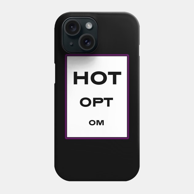 Hot Optometrist Eye test design Phone Case by Dead but Adorable by Nonsense and Relish