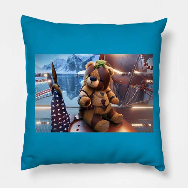 #Web3Kend J6th Commemorative Bear Pillow by #Web3Kend