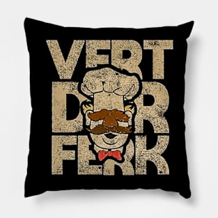 vert der ferk Pillow