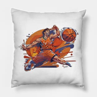 Basketball player shooting Pillow