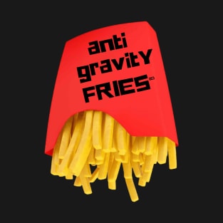 Anti Gravity Fries Nonsense Art By Abby Anime T-Shirt