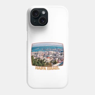 Israel, Haifa. Cityscape Phone Case