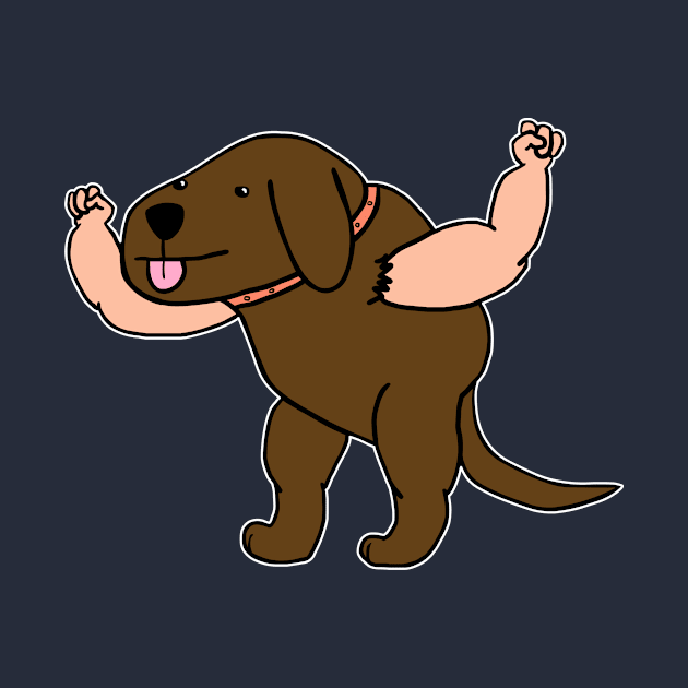 the muscle dog is here by marbutt