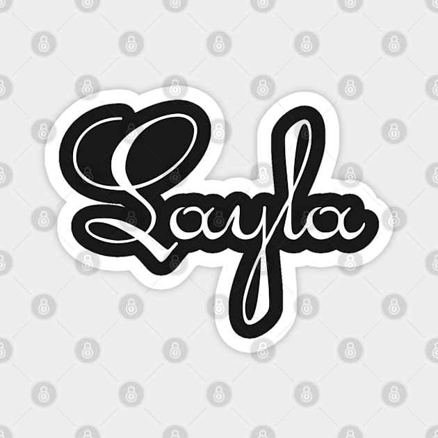 Pick your name. Layla Magnet by CatCoconut-Art