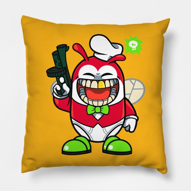 J.Beeboi Pillow by mankeeboi