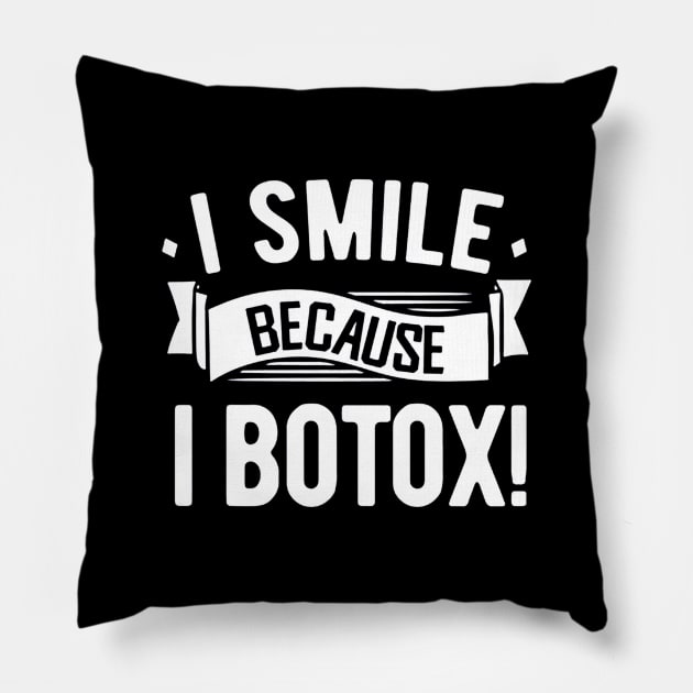 Botulinum Toxin Pillow by emilycatherineconley