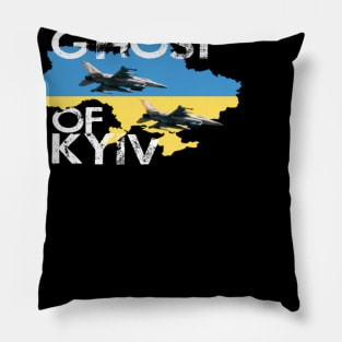 The Ghost of Kyiv Pillow