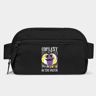 Gender Fluidity Coolest Pumpkin In The Patch Non-Binary Flag Jack O’ Lantern Bag