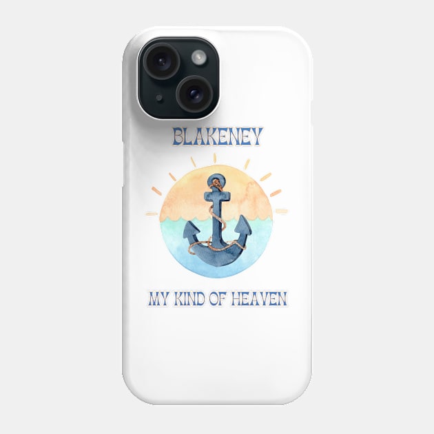 Blakeney Anchor - My Kind of Heaven Phone Case by MyriadNorfolk