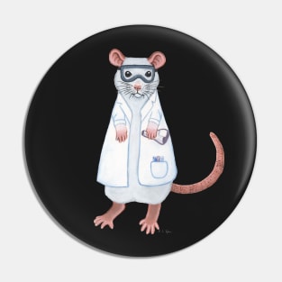 Lab Rat Pin