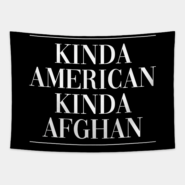 Afghan american dual Citizen . Perfect present for mother dad friend him or her Tapestry by SerenityByAlex