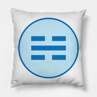 I Ching Water Trigram ( Kan ) Pillow