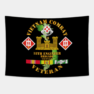 Vietnam Combat Engineer - 18th Engineer Bde w SVC Tapestry