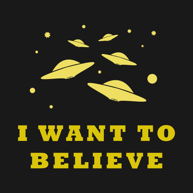 I want to believe... by Room Thirty Four