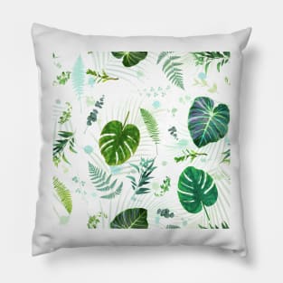 Tropical Plant Leaves - LG Pillow