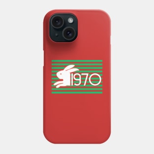 1970 SOUTH SYDNEY RABBITOHS - Sattler's Bunnies Phone Case