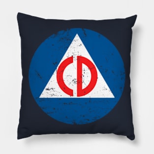 Civil Defense Pillow