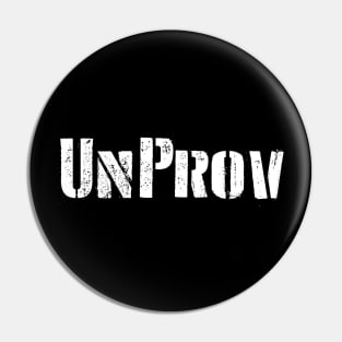 Unprov Logo Pin