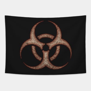 Biohazard Symbol - Toxic Cellular Biology Tapestry