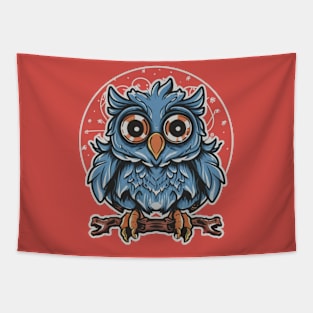 Cute Owl Tapestry