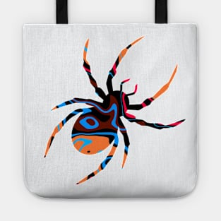 Halloween Color Spider Tote