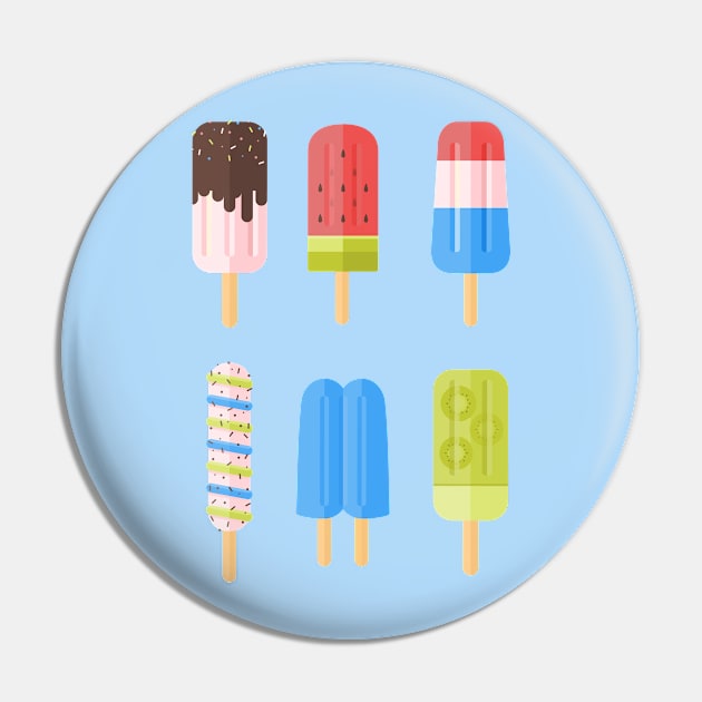 Popsicles Pin by BadOdds