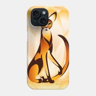 Abyssinian Desert Flower Phone Case