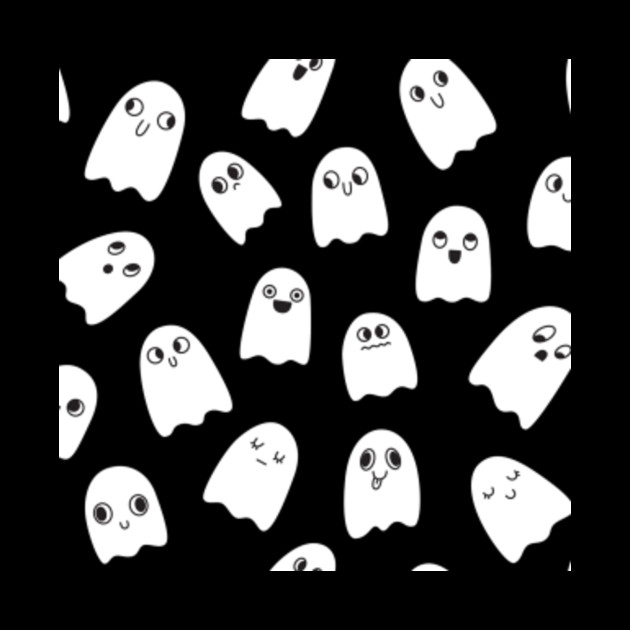 Cute Ghost - Face Mask - Mug | TeePublic