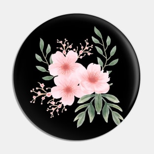 pink floral design Pin