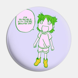 I draw that panel of invincible boots yotsuba / yotsubato Pin