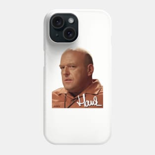 Breaking Bad - Hank signed portrait Phone Case