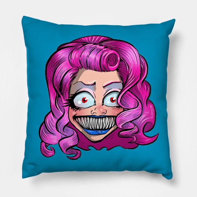 Smile Pillow by corykerr