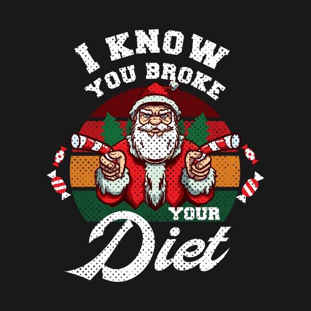 Funny Christmas Diet Gift by dilger