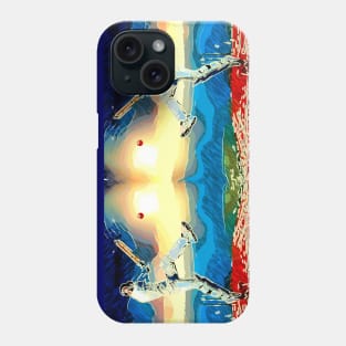 World Cup Cricket Batsman Phone Case