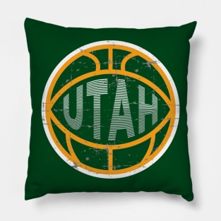 Utah Basketball 2 Pillow