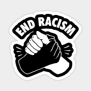 End Racism bhm Magnet