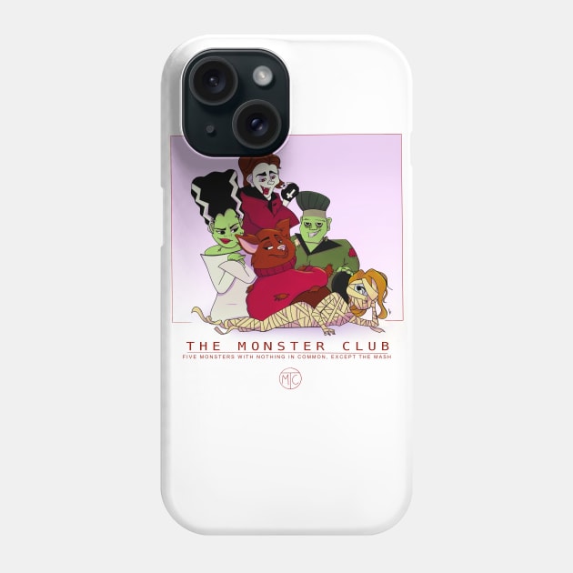 The Monster Club Phone Case by themunchkinboutique