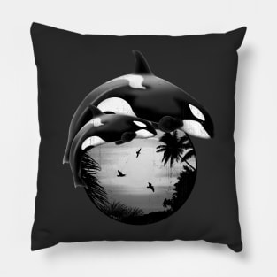 Orca Killerwhales Pillow