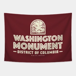 Vintage Washington Monument Tapestry