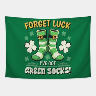 Forget Luck, I've Got Green Socks: St. Patrick's Day Tapestry