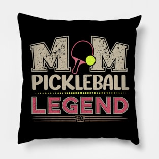 Funny Quote Pickle Ball Mom Grandma Pickleball Legend Dinking Pillow